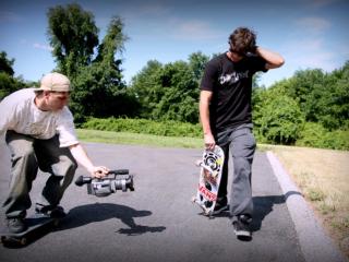 Filming Skateboarding